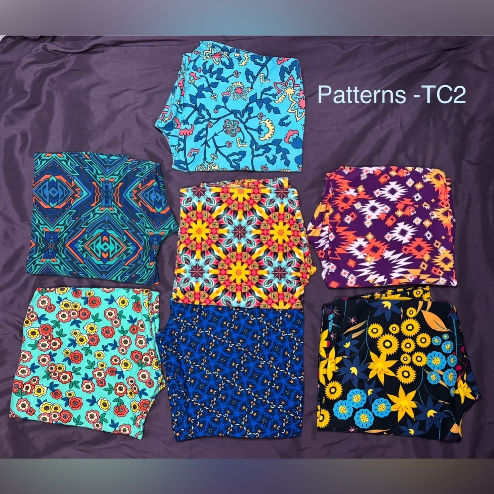 Colorful Patterned Leggings Collection (5Pairs -Mystery Box) - Picture 6 of 12
